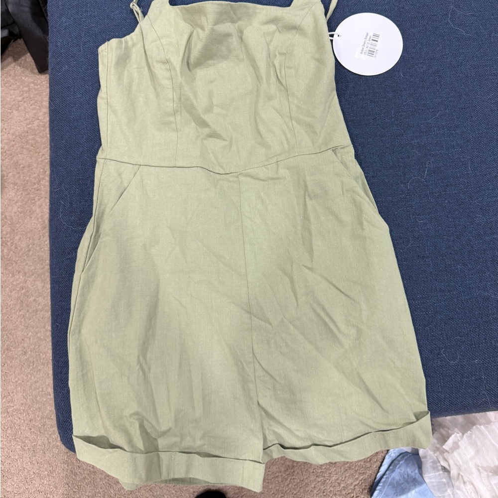 Princess Polly Green Jumpsuit